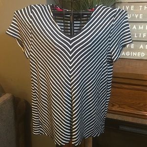 Jones New York XL Signature Stripe Top